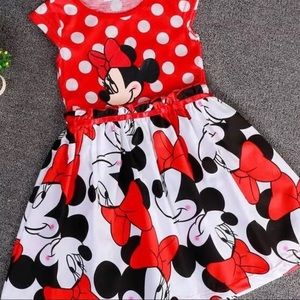NWT Minnie Mouse themed dress